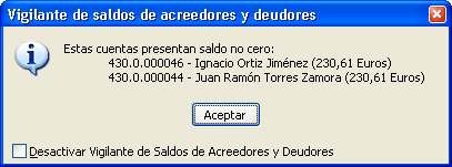 Vigilante de Saldos de Acreedores y Deudores