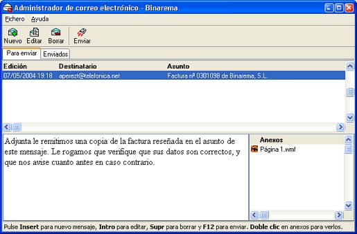 Administrador de correo-e